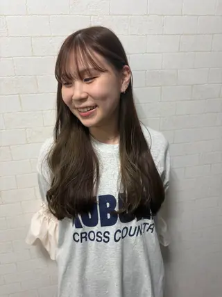 ロング 水元 聖流のヘアスタイル
