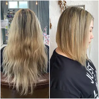 ミディアム 美容室 ソンリエのヘアスタイル