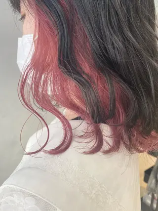 ミディアム カラー M IIのヘアスタイル