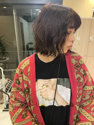 ミディアム 【ボブ/個室サロン】 癒し空間mimuraのヘアスタイル