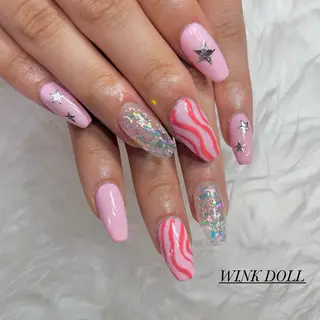 ネイル WINK DOLL所属・WINK DOLL 🌹MIRAIのネイルデザイン