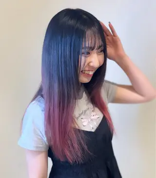 カラー haruna ☪︎のヘアスタイル