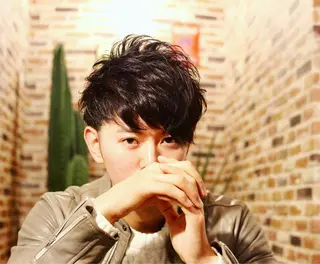 ショート メンズ 石鳶 勝のヘアスタイル