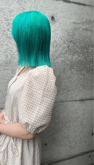 カラー デザイン/ブリーチ ♡MIYUU♡のヘアスタイル