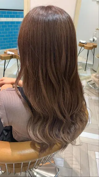 ロング カラー Loom .by Sea  ルームバイシー所属・レイヤー/前髪/ 韓国/CHIHIROのヘアスタイル