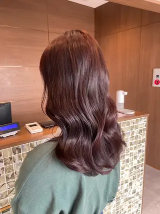 カラー 松崎 咲和のヘアスタイル