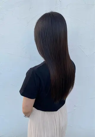 ロング カラー Hanon hair＆relaxation所属・🌿‬Hanon 藤井よし乃🌿‬のヘアスタイル