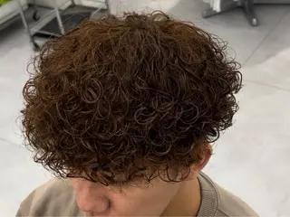 パーマ メンズ メンズ専門/パーマ 特化/栄/北出瑞貴のヘアスタイル