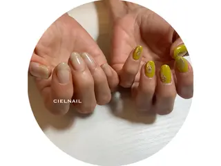 ミディアム cielnail 祇園のネイルデザイン