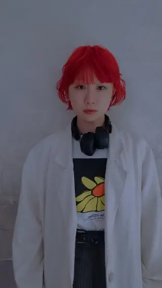 ショート カラー THOiRY栄所属・三宅航平 モデル募集⭐️のヘアスタイル