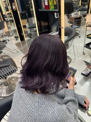 ミディアム カラー Lapis渋谷本店 Rikoのヘアスタイル