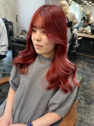 ロング 韓国 / 中国ヘア 🦋Noniのヘアスタイル