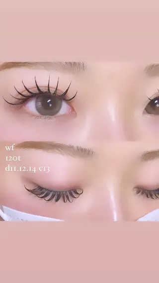マツエク・マツパ eyelash salon 華のマツエク・マツパデザイン