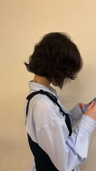 ショート C-LOOP UNITED ATELIER所属・阿南 結実のヘアスタイル