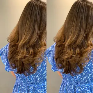 セミロング WHALE hair salon所属・WHALE hair salonのヘアスタイル