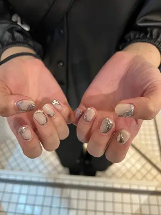 ネイル 【韓国ヘア・ネイル】 HINATA🍒のネイルデザイン