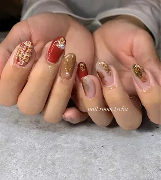 ネイル ﾈｲﾙﾙｰﾑﾘｯｶ 𝐦𝐚𝐲𝐮のネイルデザイン