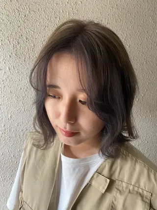 ミディアム カラー サダハルカ |chouetteのヘアスタイル