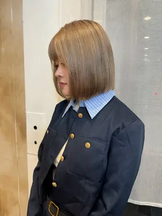 ミディアム カラー lot Karen / 心斎橋のヘアスタイル