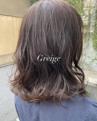 ミディアム カラー 小顔ショート✁ ⁂Yukari⁂のヘアスタイル