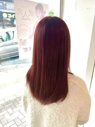 ロング 髪質改善⭐️縮毛 🫧内藤紅葉のヘアスタイル