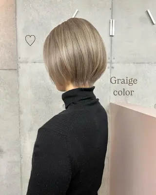 ショート カコ/レイヤーカット ヘアアレンジのヘアスタイル