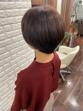 ショート 岩本 彩花のヘアスタイル