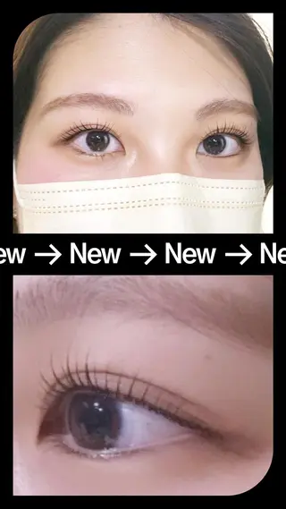 マツエク・マツパ マツパ◎LED マツエク,モチ◎のマツエク・マツパデザイン