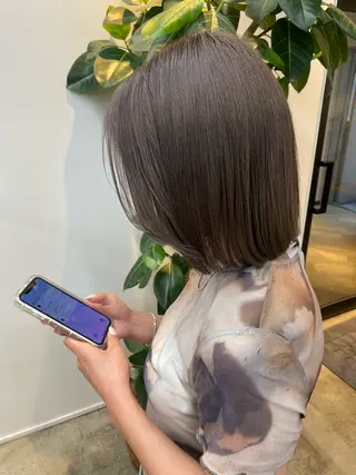 ショート カラー 🌼ハイライト透明感 🌼maiのヘアスタイル