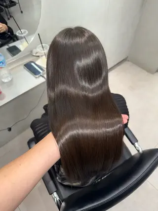 ロング 實方 ここ乃のヘアスタイル