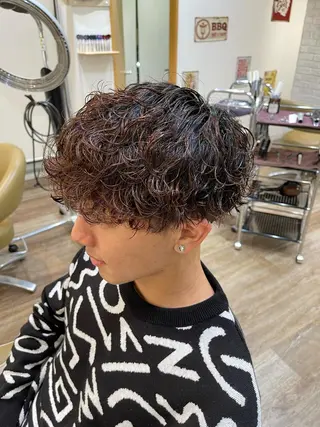 パーマ キッズ メンズパーマ 北原寿樹のヘアスタイル