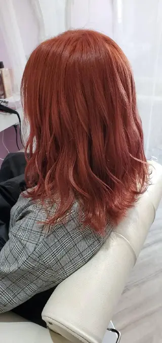 ミディアム ヘアアレンジ カラー ナカシマ  アユミのヘアスタイル