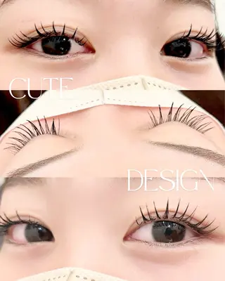 マツエク・マツパ GO TO シェアサロン　天神lino店所属・GOTODAY天神 lino♡taokiのマツエク・マツパデザイン