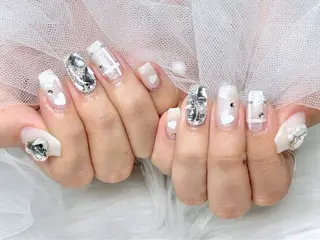 ネイル Nail Salon Ricel所属・WAKANA ‎𖤐 ̖́-‬のネイルデザイン