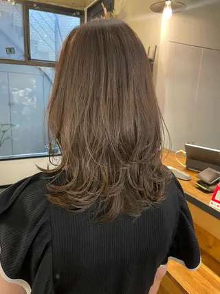 ミディアム カラー Stir maison[ステアメゾン]所属・layer cut /MIKUのヘアスタイル