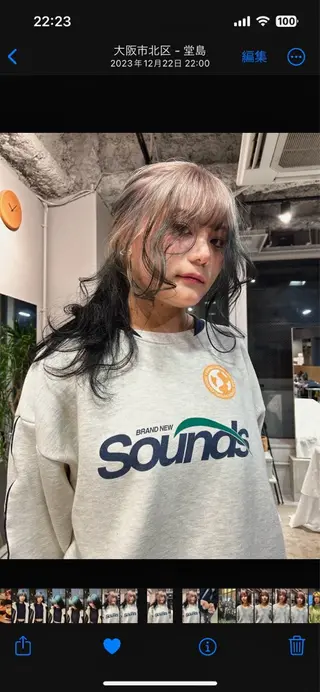 ロング ハイトーン特化/ 和音のヘアスタイル