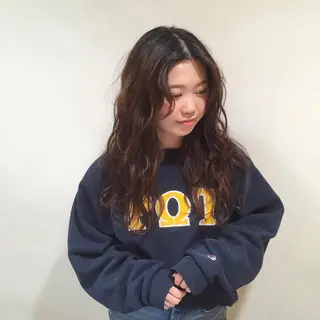 ロング SALON DE KIKUCHI 本店所属・菊池 栄里奈のヘアスタイル