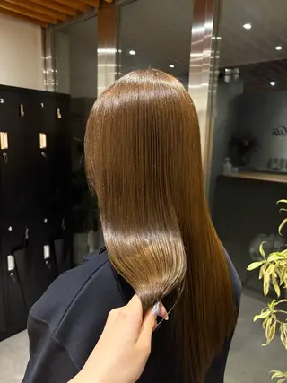 ロング 🌿レイヤー/暖色/ 艶カラー/Rukiのヘアスタイル