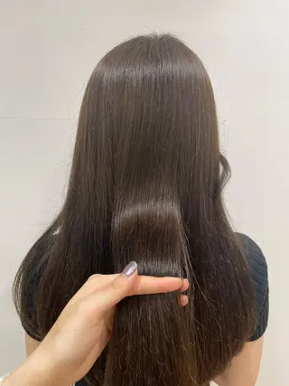 ロング カラー ツヤハイトーン/ レイヤー💫mayuのヘアスタイル