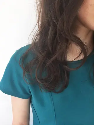 セミロング カラー SALOWIN名古屋本山店所属・🍏ナガヤマ ヒデアキ🍏のヘアスタイル