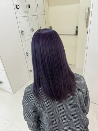 ロング カラー 🧡モテ髪＆透明感 🧡オレンジ🌻🧡のヘアスタイル