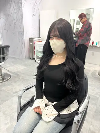 ロング ParveMix 🐾鳥取彩花のヘアスタイル