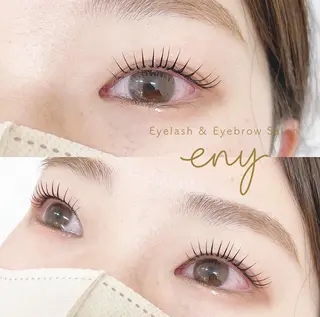 マツエク・マツパ まつ毛と眉毛専門店 eny 岡野凪紗のマツエク・マツパデザイン