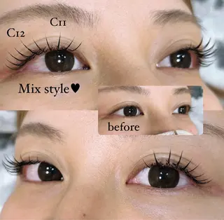 マツエク・マツパ 🩷ྀི中村 ほのか🧸🌷のヘアスタイル