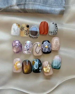 ネイル 深田 美雪のネイルデザイン