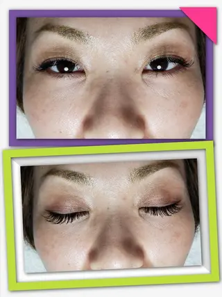 マツエク・マツパ Rouge ・ K  　のマツエク・マツパデザイン