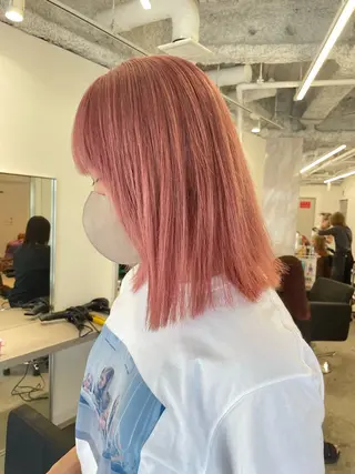 ミディアム カラー ヘアアレンジ 🎗秋山勇 /三宮指名No.1のヘアスタイル