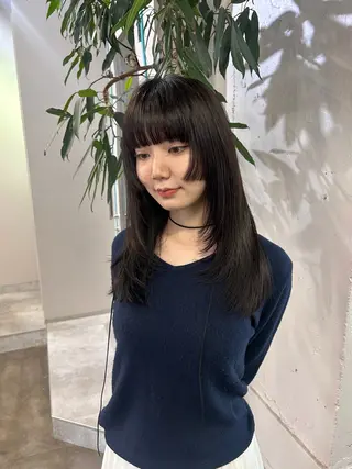 ロング longカットモデル 募集中 anjuのヘアスタイル