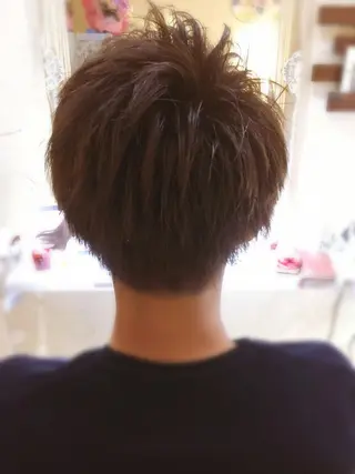 ショート カラー メンズ 美容歴18年以上🌈 山口のヘアスタイル