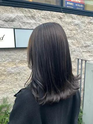 ミディアム カラー ✨透明感カラー✨ 🦖佐々木未来🦕のヘアスタイル